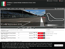 Tablet Screenshot of italy-grand-prix.com